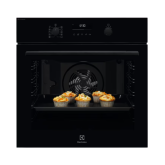 Cuptor incorporabil Electrolux EOD6P77WZ, Electric, 72 l, Autocuratare pirolitica, Conectivitate Wi-fi, SteamBake, Grill, Clasa A+, Negru