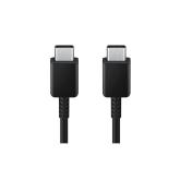 Samsung Cable USB-C to USB-C, 3A, 1.8m; Black 