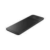 Wireless Charger Trio Black Multi devices (Phone+Wearable) charging, (Pad) 7.5Wx2, (Watch) 3.5Wx1, 