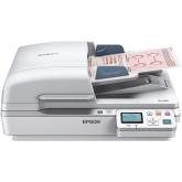 Scanner Epson DS-7500N, dimensiune A4, tip flatbed, viteza scanare: 40ppm alb-negru si color, rezolutie optica 1200x1200dpi, ADF 100 pagini, duplex, senzor CCD, Scan to Email, Scan to FTP, Scan to Microsoft SharePoint, Scan to Print, Scan to Web folders, 