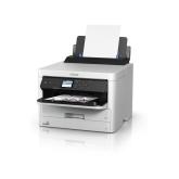 Imprimanta inkjet color Epson WF-C5210DW, dimensiune A4, duplex, viteza max 24ppm alb-negru si color, rezolutie max 4800x1200dpi, alimentare hartie 300 coli, volum de printare max 45000 pagini/luna, display color 6cm, interfata: Wireless LAN IEEE 802.11b/