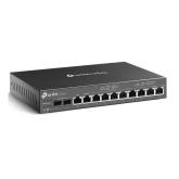 TP-LINK Omada Router 3 in 1 VPN Gigabit Multi-WAN, Standarde și Protocoale: IEEE 802.3, IEEE802.3u, IEEE802.3ab, IEEE802.3z, IEEE 802.3x, IEEE 802.1q, Interfata: 2× Porturi WAN/LAN SFP WAN/LAN, 1× Port WAN Gigabit, 1× Port LAN/WAN Gigabit, 8× Porturi LAN 