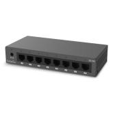 Switch Engenius Unmanaged Desktop 8-port GbE, standard wireless L1, capacitate switch 16 Gbps