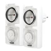 PRIZA inteligenta LOGILINK, Schuko x 1, conectare prin Schuko (T), 16 A, protectie copii, protectie stropire cu apa, alb, 