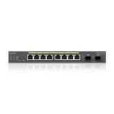 Switch EnGenius Managed / stand-alone Desktop 8-port GbE 130W cu 2 antene SFP
