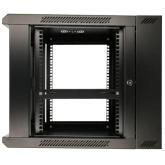 EXTRALINK 6U 600X600 AZH wall-mounted rackmount cabinet swing type black 