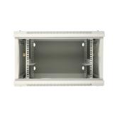 EXTRALINK 6U 600X600 AZH wall-mounted rackmount cabinet swing type gray 
