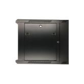 CABINETE Extralink EXTRALINK 9U 600X600 AZH wall-mounted rackmount cabinet swing type black,