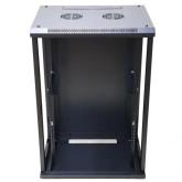 EXTRALINK 15U 600X450 wall-mounted rackmount cabinet black 