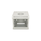 EXTRALINK 4U 10inch wall-mounted rackmount cabinet gray, 
