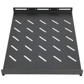 EXTRALINK 1U 350mm Fixed shelf 19inch for 600mm depth cabinets Black 