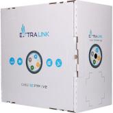 GESTIONARE cabluri cabinet - Extralink cablu retea de exterior FTP Cat.5E full cupru 305M 