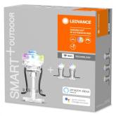 Extensie Ghirlanda LED RGB pentru exterior cu spike Ledvance SMART+ Wifi Garden 3 DOT, 0.7W, 110 lm, 0.5+1m lungime, IP65, policarbonat