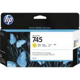 Cartus Cerneala Original HP Yellow, nr.745, pentru DesignJet Z2600|Z5600, 130ml, incl.TV 1.2incl.TV 