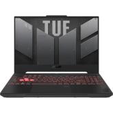 Laptop Gaming ASUS ROG TUF A15,  FA507NUR-LP003, 15.6-inch, FHD (1920 x 1080) 16:9, AMD Ryzen™ 7 7435HS Mobile Processor 3.1GHz (20MB Cache, up to 4.5 GHz, 8 cores, 16 Threads), NVIDIA® GeForce RTX™ 4050 Laptop GPU, 144Hz, DDR5 16GB, 512GB PCIe® 4.0 NVMe™
