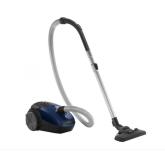 Aspirator cu sac Philips PowerGo FC8240/09, 900 W, 3 L, filtru anti- alergeni, accesorii integrate, Albastru