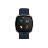 Fitbit Versa 3 - Midnight/Soft Gold Aluminum