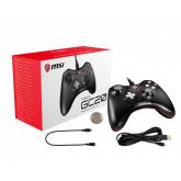 MSI Force GC20 Wired Game Controller with changeable D Pads. USB 2m Cable. Supports PC PS3. Android, 