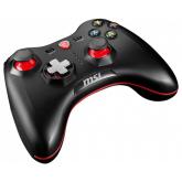MSI Force GC30 Wireless / Wired Game Controller with changeable D Pads. USB 2m Cable Supports PC PS3. Android, 