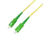 PATCH CORD Fibra Optica LOGILINK OS2 9/125, singlemode, SC/APC-SC/APC, LSZH, 3 m, galben, 