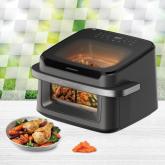 FRITEUZA DUBLA CU AER CALD HEINNER AirBake Revolution HAF-C10DB22GREY