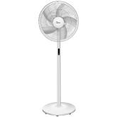 Stand fan, 48W, 40cm, 8 Speeds, 8H timer, LED display, electric control with remote, 3-in-1: Stand/Table/Table+Stand, control panel on rear motor cover, air flow: 41m³/min, noise level: 38-65 dB, Oscillation  85°, Tilting, 41m³/min, sleep mode