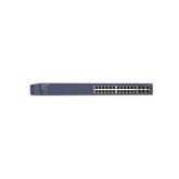 Netgear ProSafe Fast Ethernet Smart Managed PRO Switch, 24x10/100 RJ45 ports, 2 Copper and 2 combo copper/SFP, 24 PoE 802.3af, 192W PoE budget, Web GUI, RMON, SNMP, 128 VLANs, Rack-mounting kit