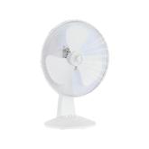 Table fan, 40W, 40cm, 3 speeds, mechanical, noise level: 50-60 dB, Oscillation  80°, Tilting +24° -12°