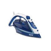 Fier de calcat TEFAL EasyGliss Plus FV5735E0, 2500W, 220g/min, Easygliss Plus , Durilium AirGlide, sistem anticalcar, functie calcare verticala, Auto OFF, Autosteam, alb&albastru