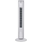 Tower fan, Built-in aromatherapy, Smart Program for Daily/Night Comfort with intelligent wind level control, Slim design, 3 Wind modes simulating natural/slumberous/normal wind, Touch panel control, 9h programmed timer, 5 speeds, Remote control