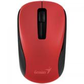 Mouse Genius wireless NX-7005, 2.4Ghz, optic, 1200 dpi, butoane/scroll 3/1, rosu