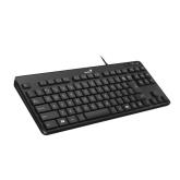 Tastatura Genius Luxemate110 cu fir, standard, TKL (fara keypad), negru 
