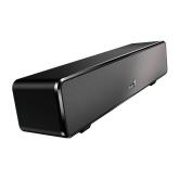 Boxe Genius Soundbar, RMS: 6W (3W x2), negru