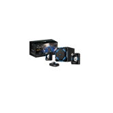 Boxe Genius 2.1 SW-G2.1 1200, RMW 36W, alimentare 220V, jack 3.5mm, RCA, negru & albastru