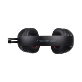 CASTI Edifier, cu fir, gaming, utilizare multimedia, microfon pe casca, detasabil, conectare prin USB 2.0, LED RGB, dual mode, negru, 