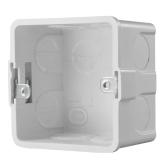 Gang Box Hikvision, DS-KAB86; Convenient design available for indoorstation wall mounting; Made of the insulating material.