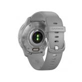 Ceas Garmin SmartWatch Venu 2 Plus Silver Stainless Steel Bezel, Grey