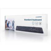 GEMBIRD KB-U-103-RU Keyboard Gembird KB-U-103, USB 1.4m, Standard full size, RU layout