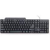 GEMBIRD KB-UM-104 Gembird compact multimedia keyboard KB-UM-104 USB US layout black