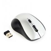 GEMBIRD MUSW-4B-02-BS Gembird Wireless optical mouse MUSW-4B-02-BS 1600 DPI nano USB black-silver