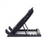 GEMBIRD Notebook cooling stand 17 with one fan black
