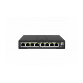 LevelOne GES-2108P Hilbert 8-Port Gigabit PoE Smart Lite Switch, 802.3at/af PoE, 8 PoE Outputs, 112.8W PoE Power Budget, 160 x 95 x 29 mm