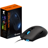 Mouse Gaming GIGABYTE AORUS M4 50~6400dpi with 50dpi increments (Default: 400/800/1600/3200dpi)negru https://www.gigabyte.com/Mouse/AORUS-M4/sp#sp