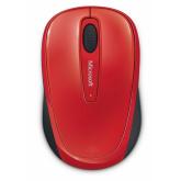 Mouse Microsoft Mobile 3500, Wireless, Rosu