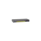 Switch NETGEAR GS110TP (8 x Gigabit Ethernet/Fast Ethernet/Ethernet, 2 SFP Slots, DHCP Client Built-in, Power over Ethernet (PoE), Radius/TACACS+) Retail