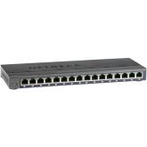 ProSafe Plus GS116Ev2 - switch - 16 ports - unmanaged - desktop, wall-mountable