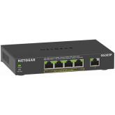 5 Port Gigabit Ethernet Unmanaged Switch with 4-Port PoE