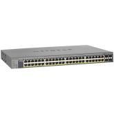NETGEAR GS752TP, 48xGbE PoE and 4SFP (8xPoE+), 2nd generation SMART SWITCH, Budget 384W, static routing