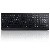 Lenovo 300 USB Combo Keyboard & Mouse, Senzor mouse: Optic, Rezolutie (dpi): 1600 dpi, Tipul conexiunii: USB, Lungime/Tip cablu: 1.80m, Culoare: Negru, Dimensiune: Mouse - 34 mm (1,33 inchi), tastatură - 20 mm x Mouse - 63 mm (2,44 inchi), tastatură - 424