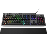 Tastatura gaming mecanica Lenovo Legion K500, iluminare RGB, switch Red, taste multimedia, Iron Grey